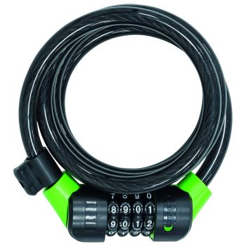   Citadel Manhattan 180/10/C/B számzáras kerékpár kábelzár 2 db kulccsal