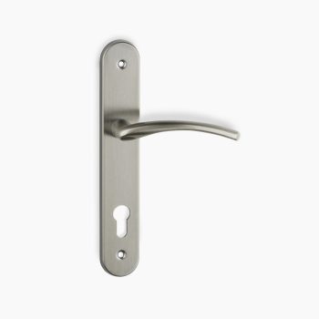 Ajtókilincs COOL szatén nikkel, 92 mm, cilinderes