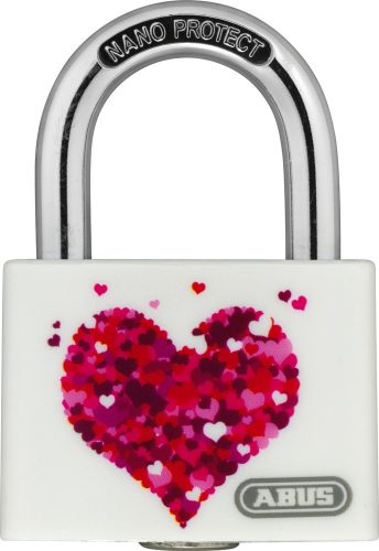 Abus alumínium lakat T65AL/40 myLove 2 db kulccsal