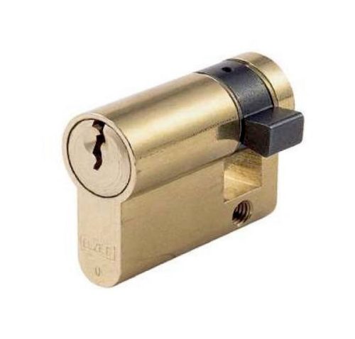 ELZETT 754 félbetét 30/10 mm zárbetét 3 kulccsal