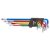 TOPEX Torx kulcskészlet 9 db kulccsal, T10 - T50