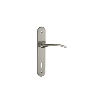 Ajtókilincs COOL szatén nikkel, 72 mm, kulcsos