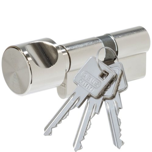 Abus A91N gombos zárbetét 30/30 mm 3 db kulccsal