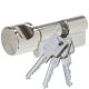 Abus A91N gombos zárbetét 30/30 mm 3 db kulccsal