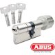 Abus Bravus 2000 gombos zárbetét 30/50 mm 3 db kulccsal