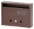 Beltéri, kis méretű postaláda  31x23x6 Barna