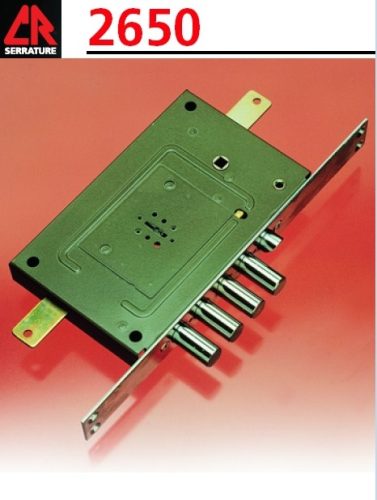 CR Serrature 2650-28 biztonsági zár 3 darab kéttollú kulccsal