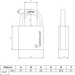 Lakat Mul-T-Lock G47 MTL300 5 db kulccsal