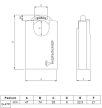 Lakat Mul-T-Lock G47P kengyelvédett MTL 300 5 db kulccsal