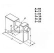 Lakat  2053/63 2 db kulccsal Elzett