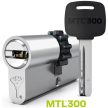Mul-T-Lock MTL300 gombos zárbetét 31/31 mm 5 db kulccsal